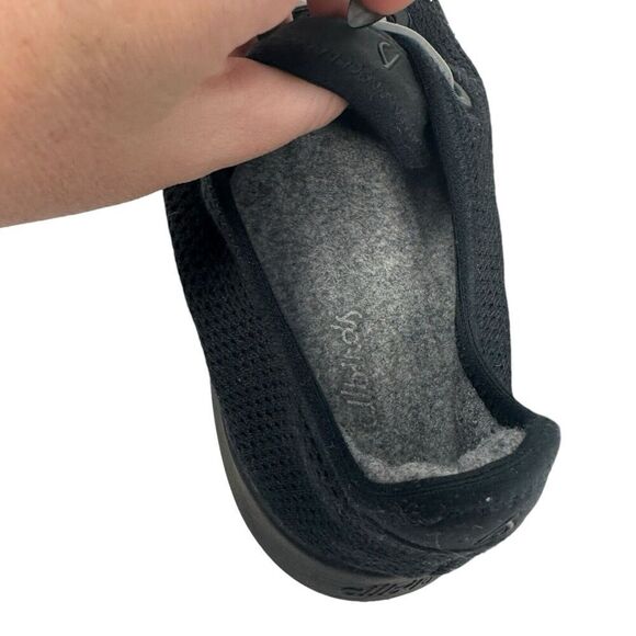 Allbirds Tree Runners Shoe Mens 10 Sneaker Jet Black Sustainable Comfort - Picture 8 of 9